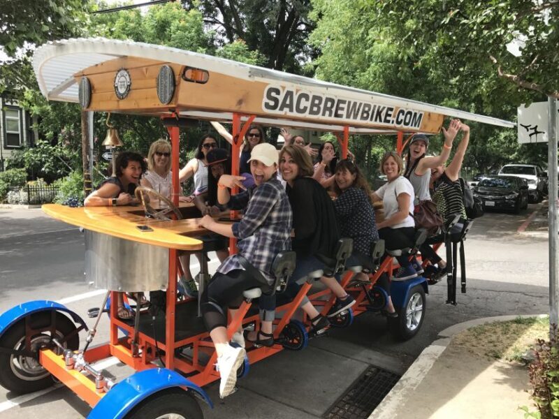 Sacramento: Pedal Bar Tour with 2 Stops - What Is the Sacramento Pedal Bar Tour All About?