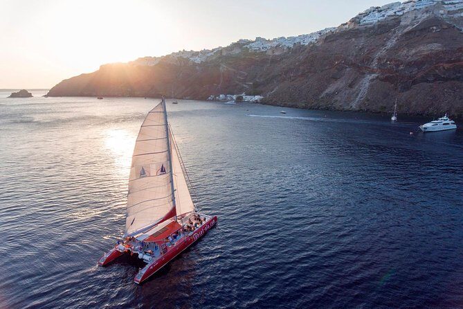 Sailing Catamaran Cruise in Santorini with BBQ, Drinks and Transfer - Who Will Love This Tour?