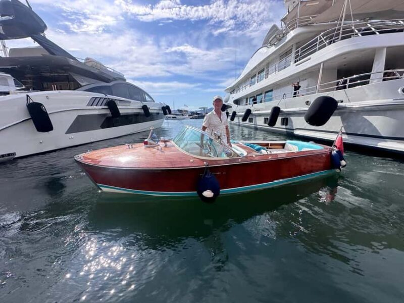 Saint-Tropez: Private Classic RIVA Boat Tour - Key Points