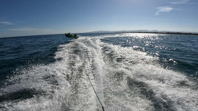 Salou: Private Inflatable Water Sofa Ride - What Makes This Ride Special