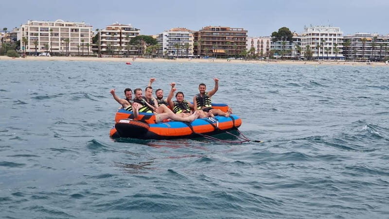 Salou: Private Inflatable Water Sofa Ride - The Sum Up