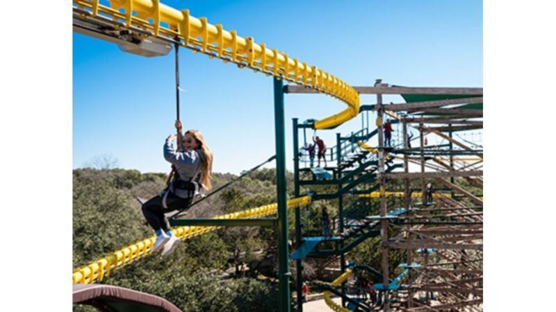 San Antonio: Twisted Trails Zip Rails, Ropes & Climbing Wall - Price and Value