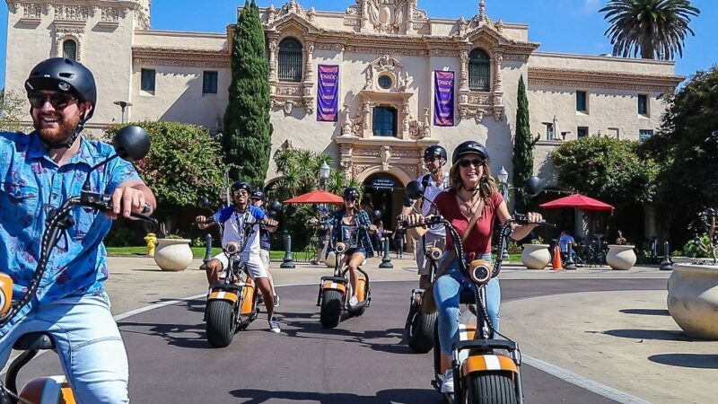 San Diego: Self-Guided Scooter Tour of Downtown & Balboa - The Experience in Details