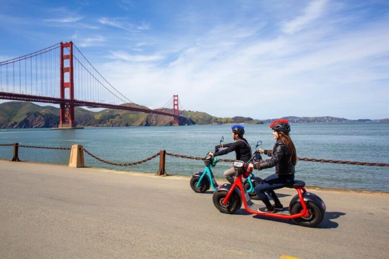 San Francisco: Electric Scooter Rental with GPS Storytelling - FAQ