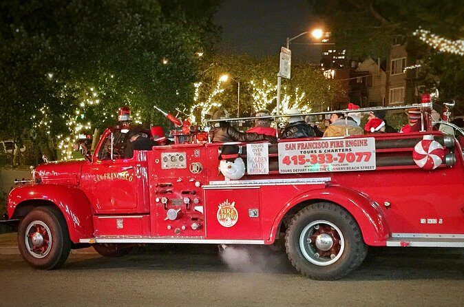 San Francisco Fire Engine Holiday Lights Tour - Pricing and Value