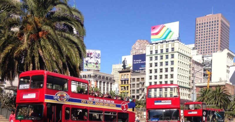 San Francisco: Hop-On Hop-Off Deluxe Bus Tour with 20 Stops - Navigating the Itinerary