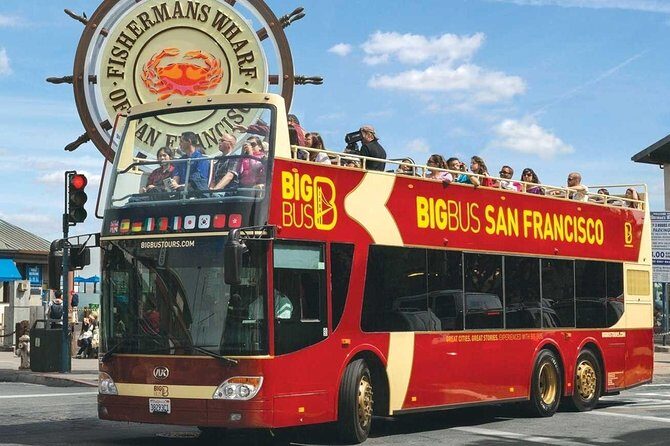 San Francisco Hop-On Hop-Off Open Top Bus Tour (Essential) 24Hour - Key Points