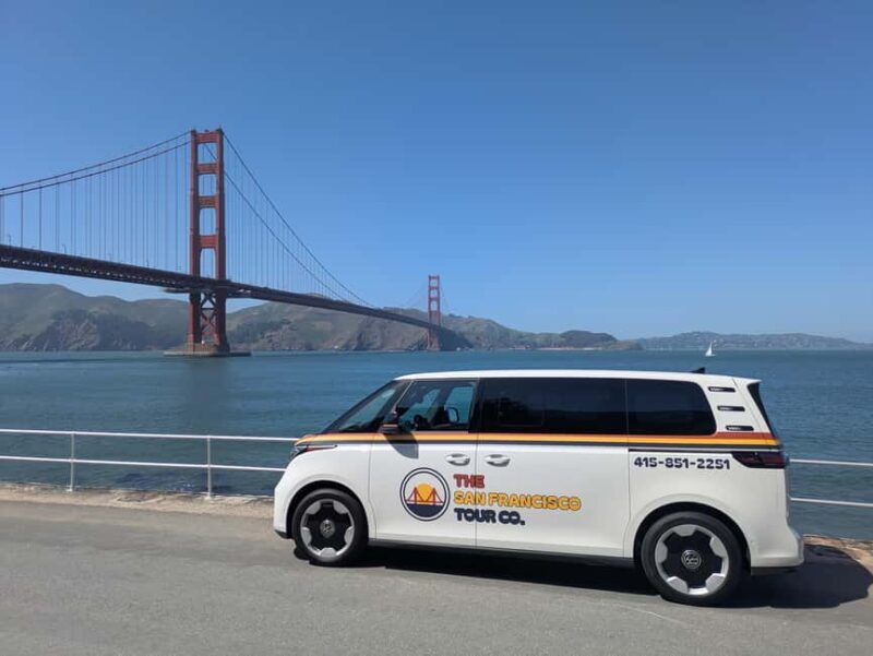San Francisco Private City Tour in New EV Volkswagen Van - Exploring San Francisco in a Stylish, Eco-Friendly Van