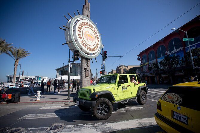 San Francisco Private Group Open Top Jeep Tour - 3 Hour - The Itinerary in Detail