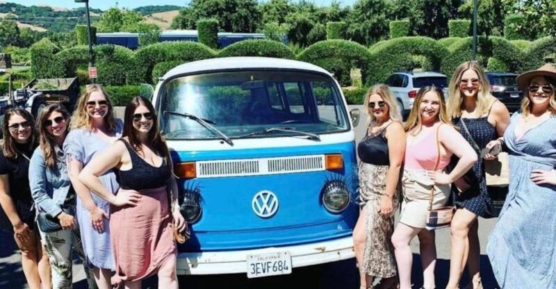 San Fransisco: Vintage VW Bus Wine Country Tour Small Group - The Itinerary in Detail