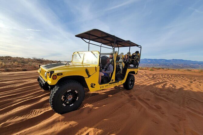 Sand Hollow Hummer Tour Sand Dune Racing and Rock Crawling - Key Points