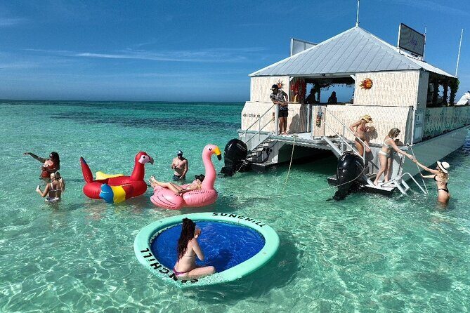 Sandbar Safari on One of a Kind Tiki Boat in Key West - The Sum Up