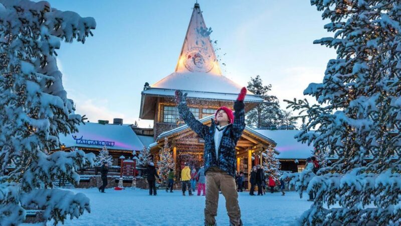 Santa Claus Village Guided Tour & Arctic Circle certificate - Key Points