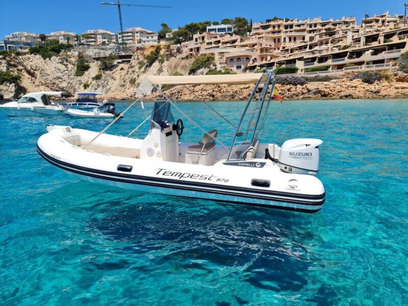 Santa Ponsa: Branqueta II Licensed Boat Rental - What You’re Getting with This Boat Rental