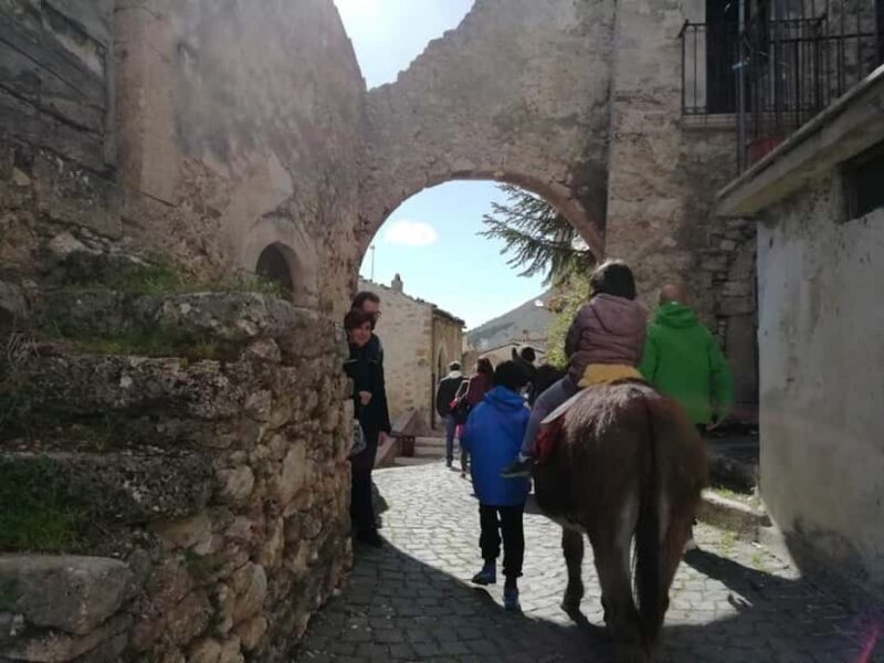 Santo Stefano di Sessanio: Village Donkey Trek Experience - Exploring Santo Stefano di Sessanio on a Donkey