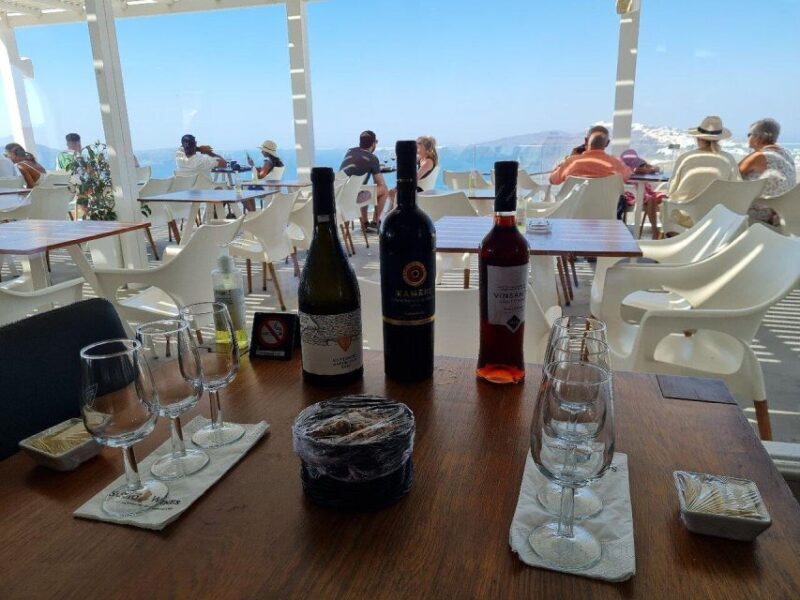 Santorini: 3 Wineries Visit with 11/12 Wines Premium Tasting - Key Points