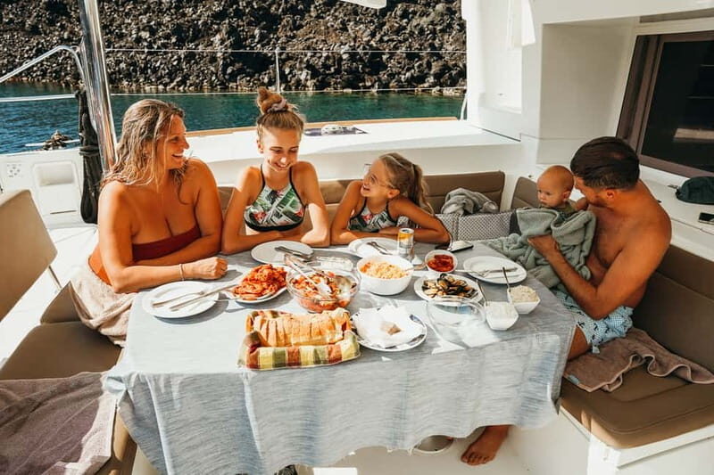 Santorini: All-Inclusive Private Catamaran Experience - Authentic Feedback from Travelers