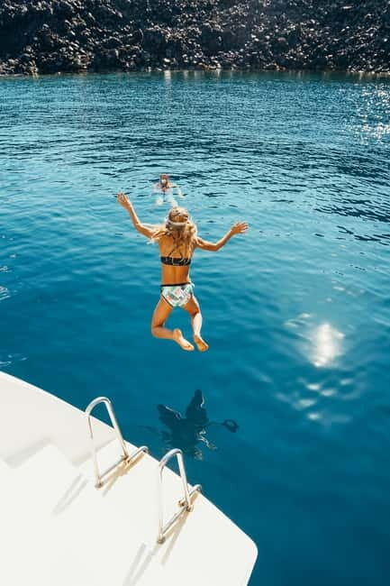 Santorini: All-Inclusive Private Catamaran Experience - Who Should Consider This Tour?