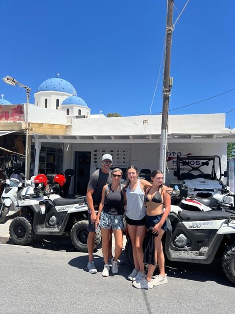 Santorini: ATV guided tour around the South of the island - Key Points