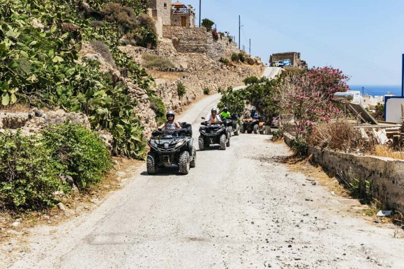 Santorini: ATV Quad Bike Tour with Lunch and Pickup - Key Points