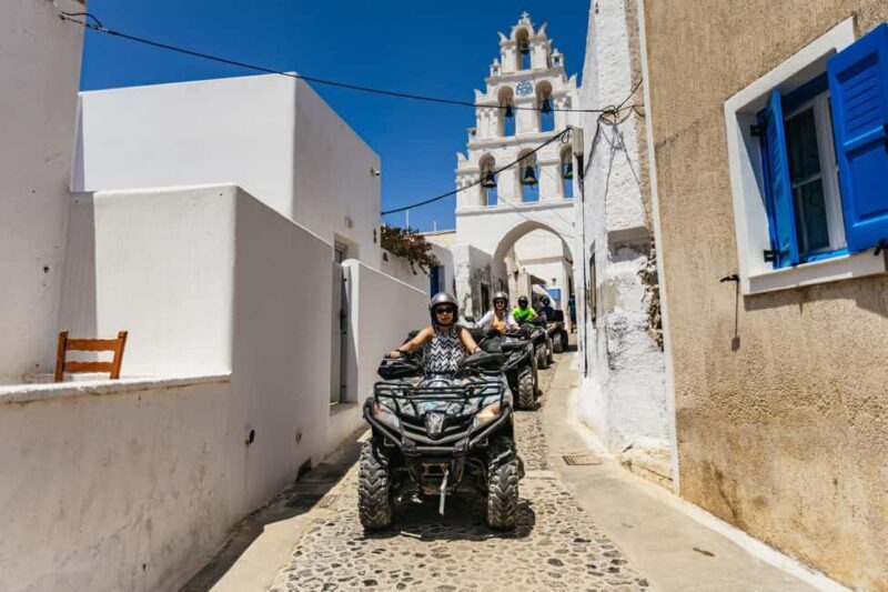 Santorini: ATV Quad Bike Tour with Lunch and Pickup - FAQs