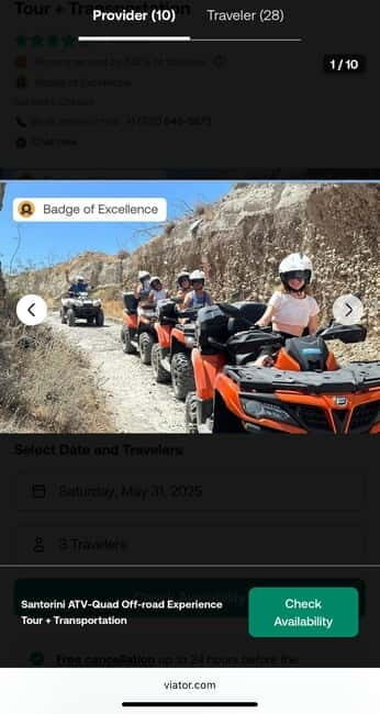 Santorini: ATV-Quad Off-Road, Hidden Trails 4x4 Experience - To sum it up