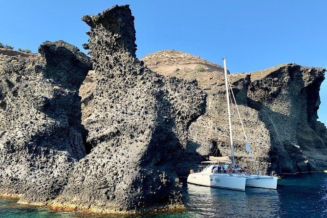 Santorini Caldera Gold Day Cruise with BBQ on board and Open Bar - An In-Depth Look at the Experience