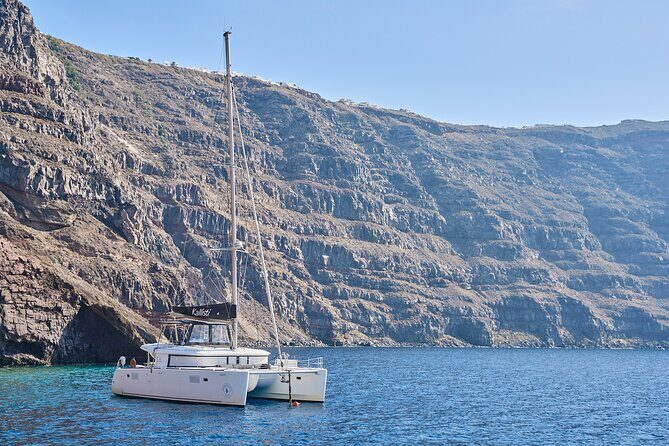 Santorini: Caldera Luxury Catamaran Cruise with Meal & Drinks - The Practicalities