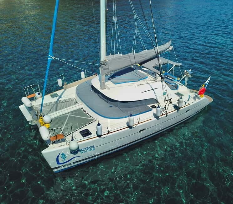 Santorini: Catamaran Cruise with Food and Drinks - A Deep Dive into the Santorini Catamaran Experience