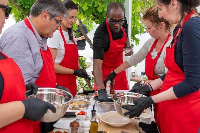 Santorini Cooking Class with Wine Tasting - Key Points