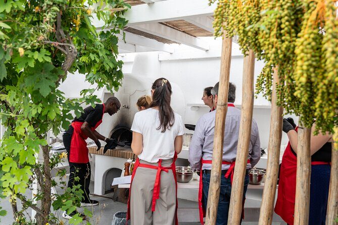 Santorini Cooking Class with Wine Tasting - The Setting and Views