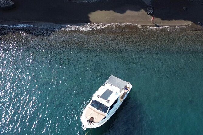 Santorini Fishing Private Cruise boat tour - BBQ, Snorkeling - The Experience in Detail