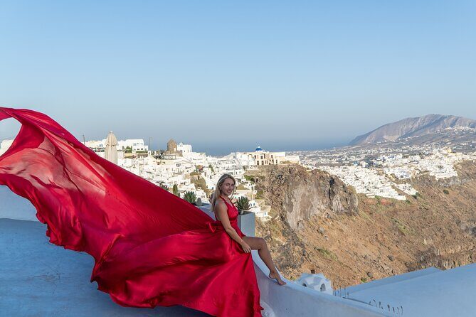 Santorini Flying Dress by Rozali Photography - Introducing the Santorini Flying Dress by Rozali Photography