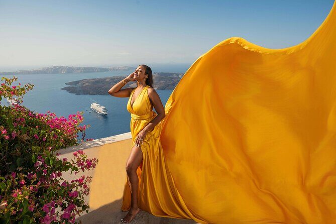 Santorini Flying Dress Experience - The Experience: What Will You Actually Do?