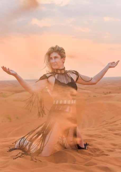 Santorini Flying Dress Photo Shoot - How the Experience Feels