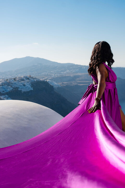 Santorini Flying Dress Photoshoot - What to Expect from the Santorini Flying Dress Photoshoot