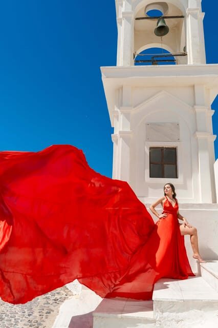 Santorini Flying Dress Photoshoot - Final Thoughts