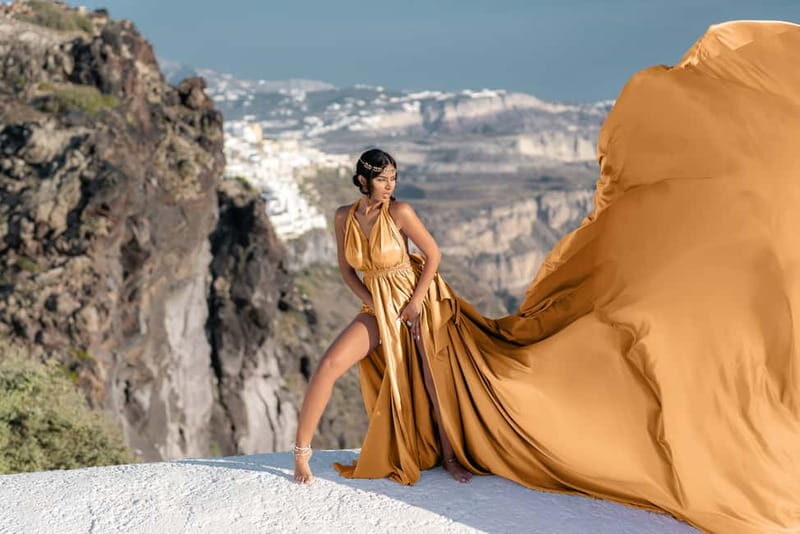 Santorini: Flying Dress Photoshoot - What to Expect on the Day