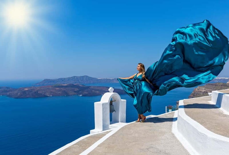 Santorini: Flying Dress Photoshoot - What to Expect from the Santorini Flying Dress Photoshoot
