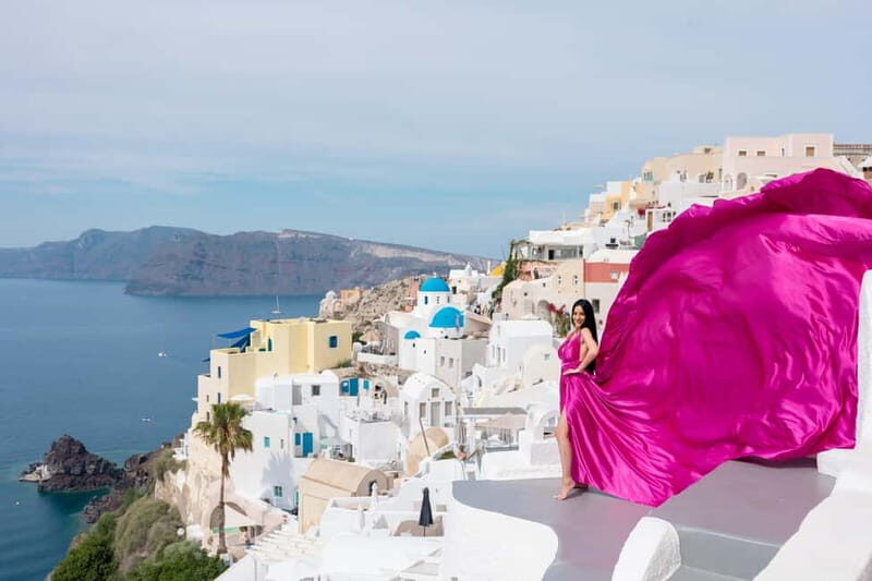 Santorini: Flying Dress Photoshoot - Our Honest Take