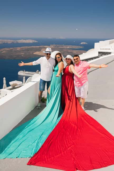 Santorini: Group Flying Dress Photoshoot with Pickup - Who Should Consider This Tour?