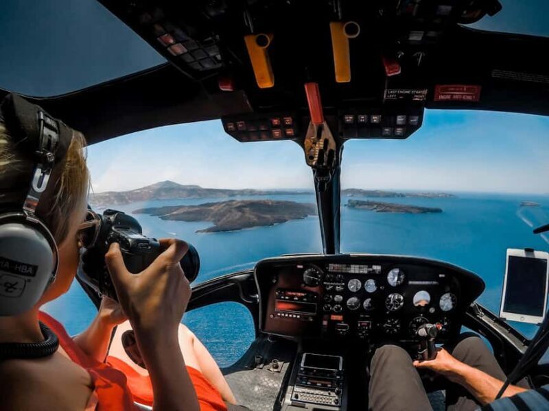 Santorini Helicopter Tour 20 minutes - What to Expect from the Santorini Helicopter Tour
