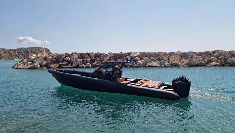 Santorini: High-Speed Cruise on a Sleek, Modern Yacht - The Experience in Detail