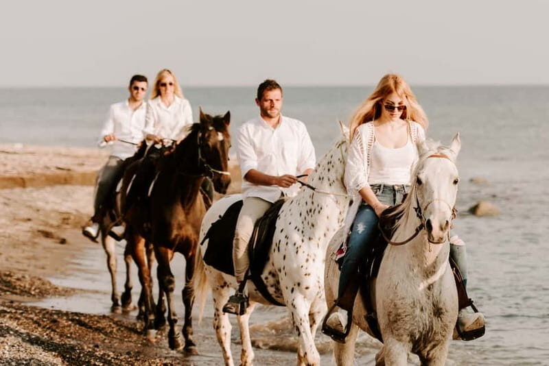 Santorini: Horseback Riding on the Black Sandy Eros Beach - Practical Details