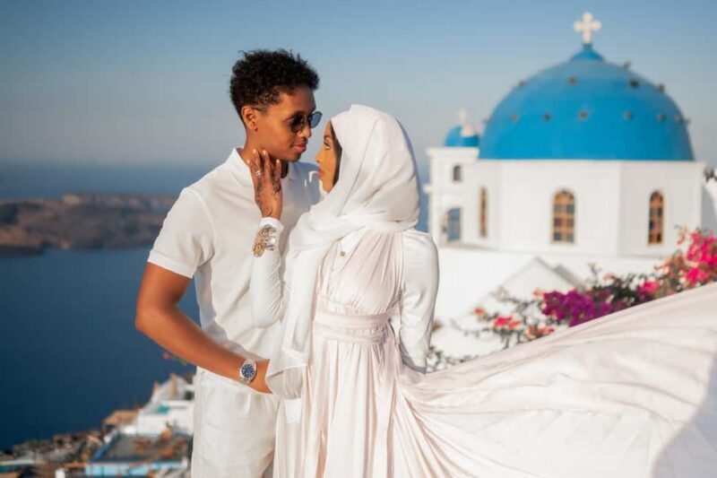 Santorini: Imerovigli Professional Photoshoot in Blue Dome - What to Expect from the Photoshoot