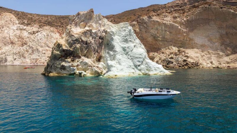 Santorini: License-Free Motor Boat Rental -Full or Half Day - What It’s Like to Operate Your Own Boat