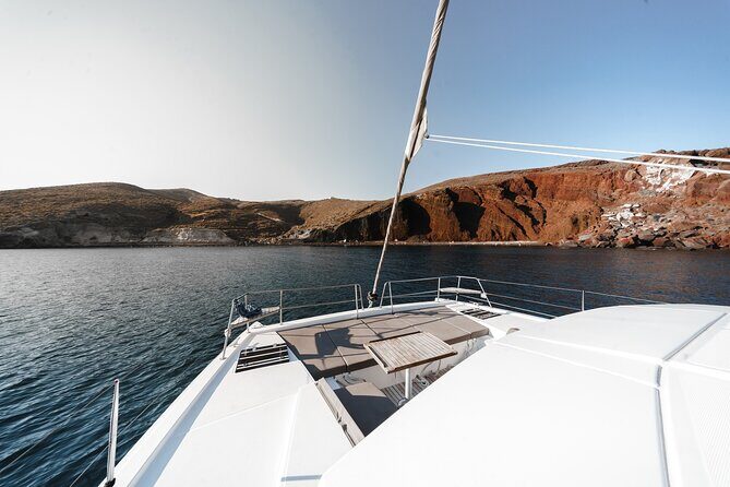Santorini Luxury Catamaran Private Cruise - Itinerary Breakdown and Highlights