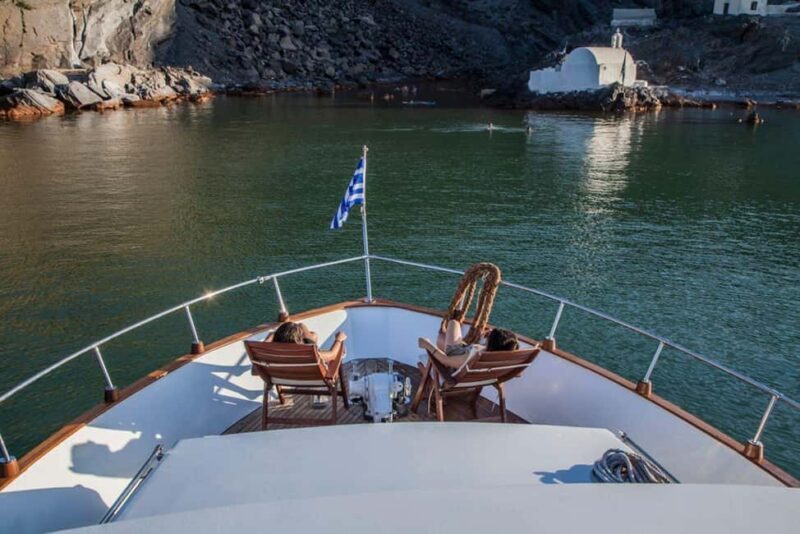 Santorini: Motor Yacht Private Cruise with 5-Course Meal - Who Should Consider This Tour?