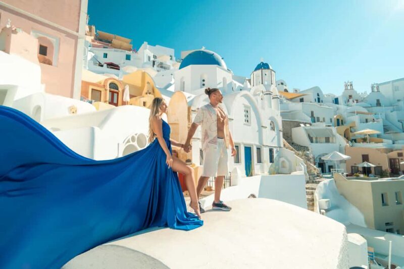 Santorini: Oia Flying Dress Photoshoot by SokoLOVE - FAQ