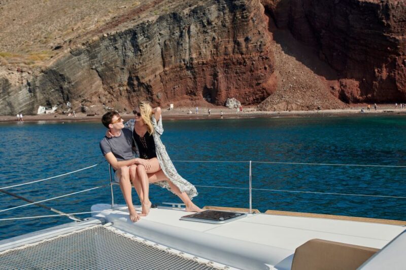 Santorini: Platinum Catamaran Cruise w/ BBQ Meal & Open Bar - Practical Tips & Considerations